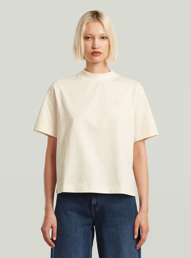 Logo Mock T-Shirt